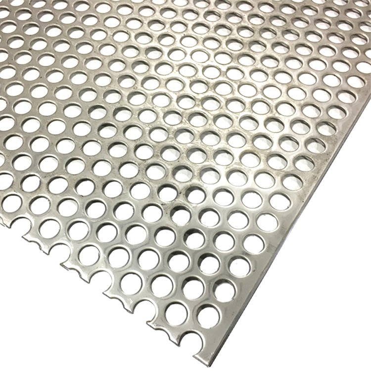 Durable Round Hole Aluminum Perforated Metal Mesh for Industrial Filter Screen