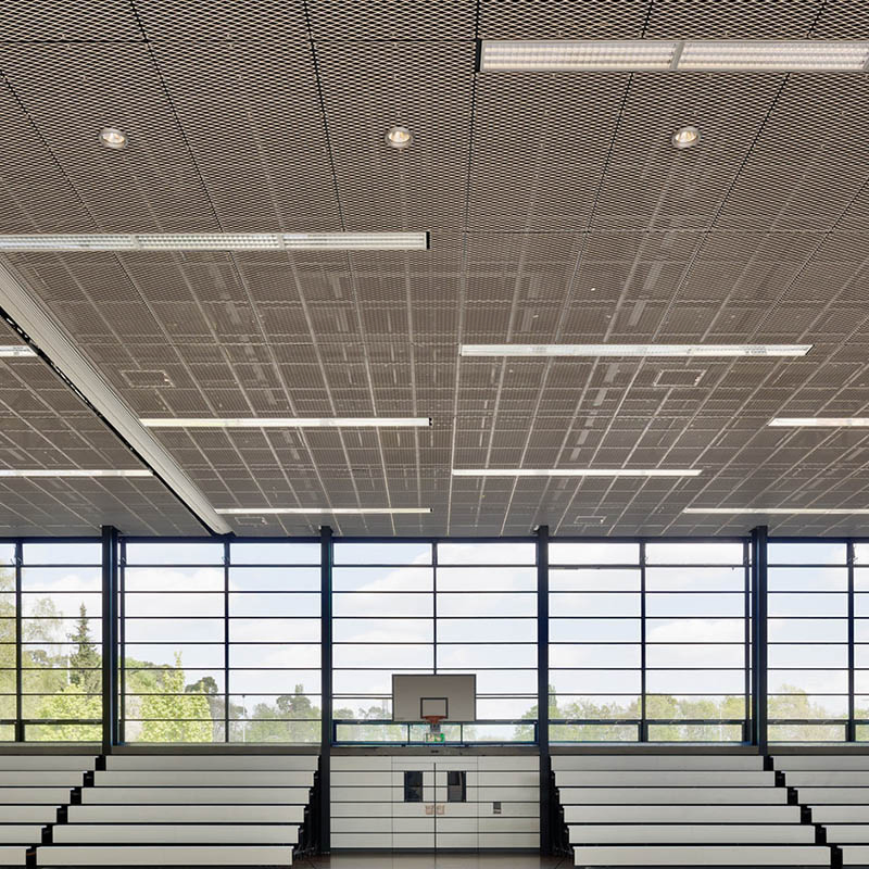 Thickness 0.4mm-10mm Powder Coated Aluminum Expanded Metal Mesh for Decoration