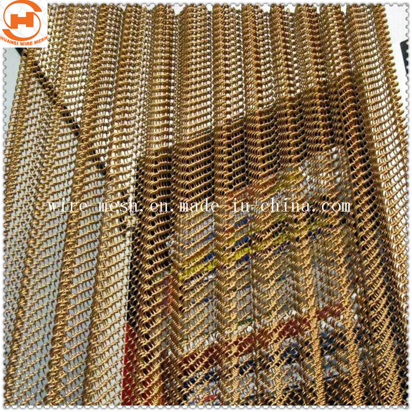 Decorative Wire Mesh Decorative Metal Curtain Mesh