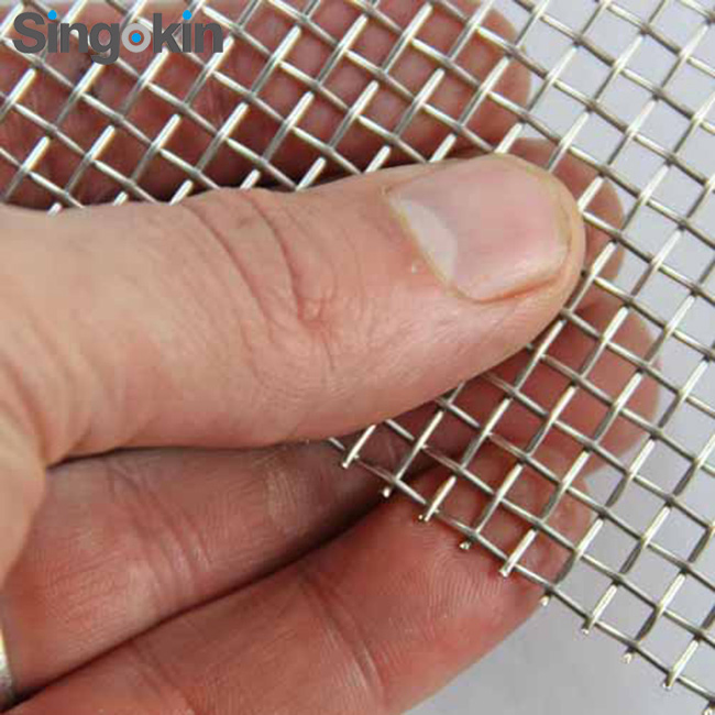 High Quality 304//316 Stainless Steel Woven Wire Mesh Industrial Filter Screen