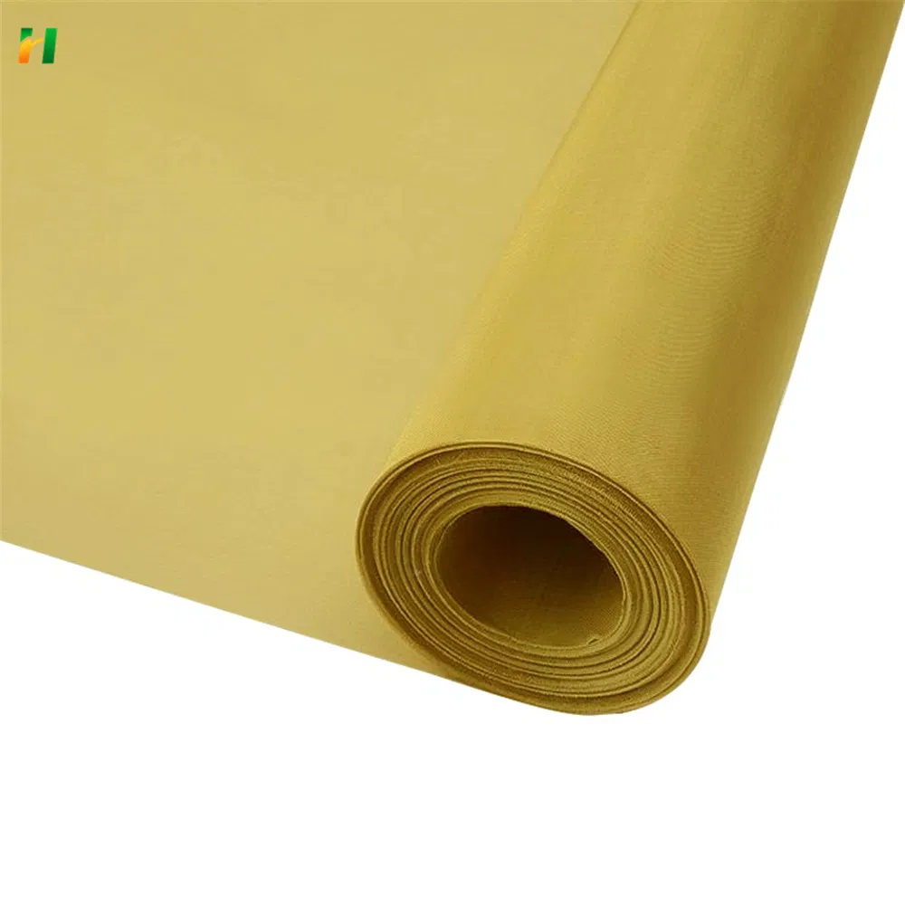 China Factory Supply Brass Material Woven Wire Filter Mesh for Gas/Liquid Filter Mesh 200 Mesh