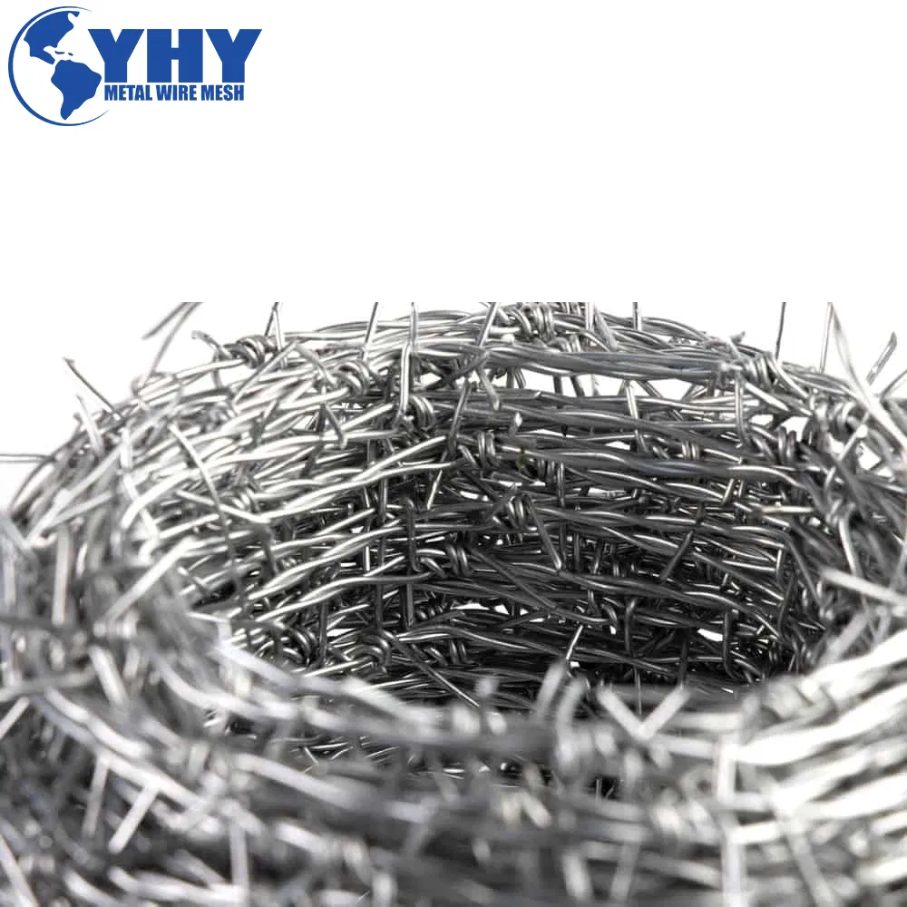 High Tensile Strength Sharp Barbed Wire for Fence Defense