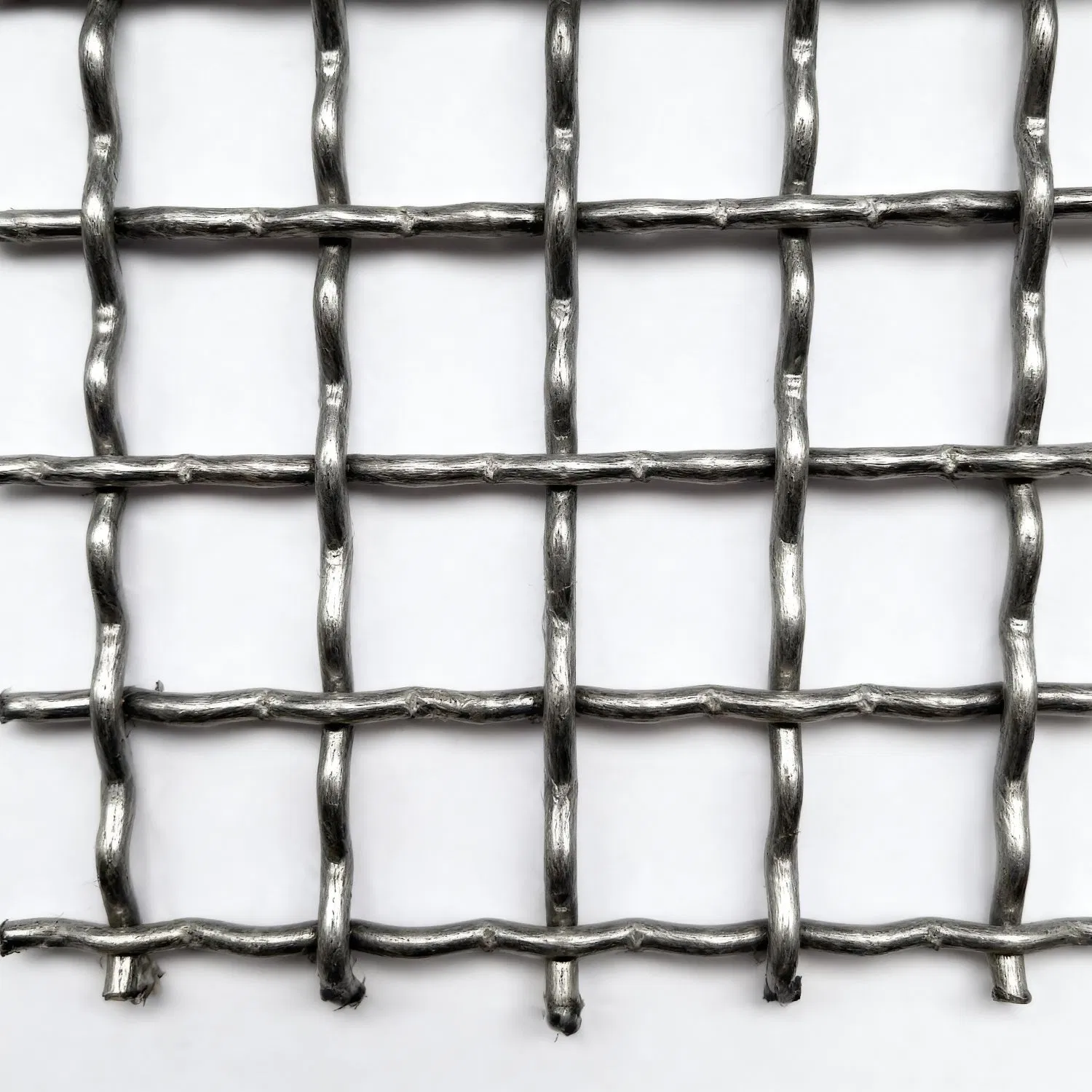 High Strength Crimped Steel Screen Wire Mesh Square Opening Wire Screen for Mining Sieving