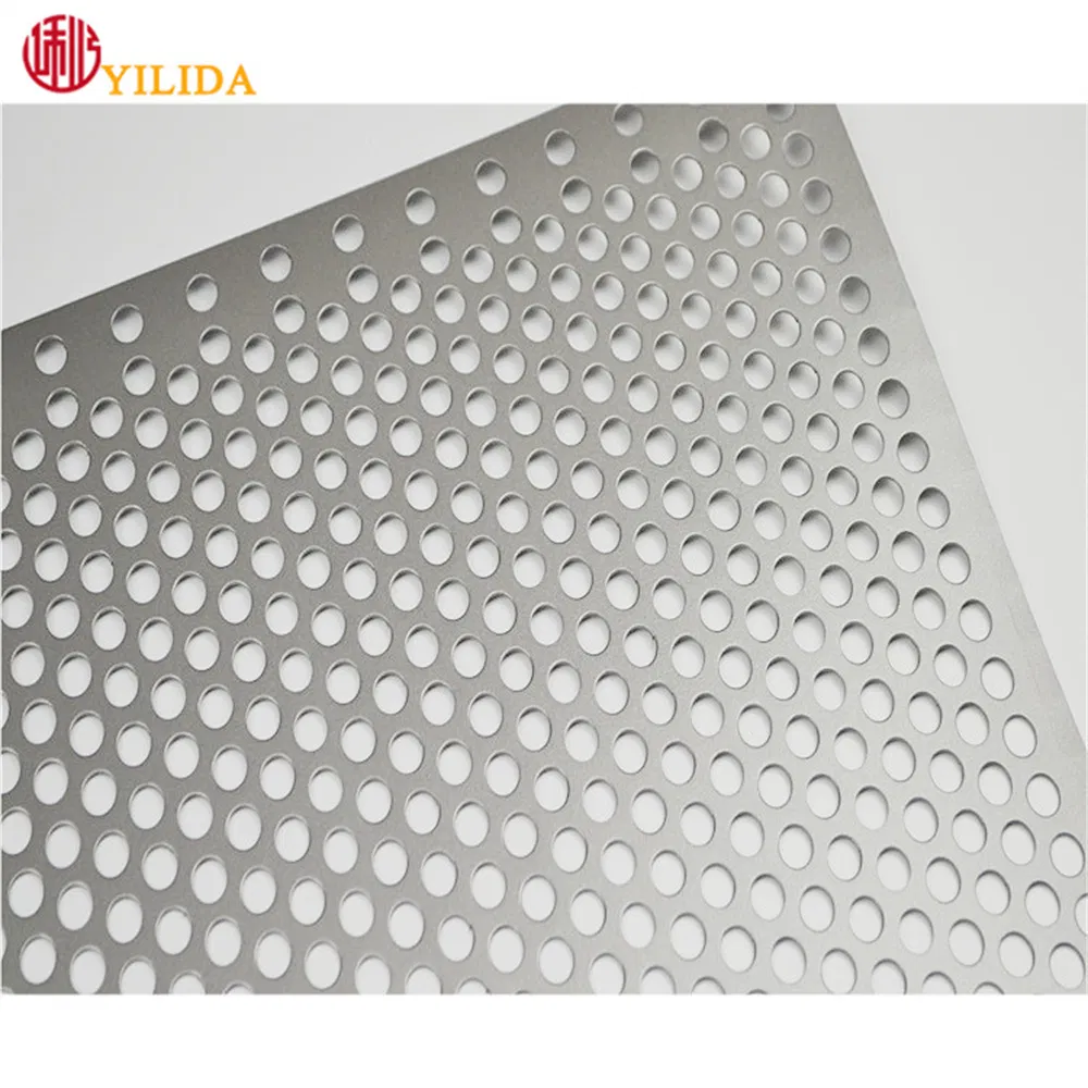 Suppliers of Q235 Decorative Mild Steel Metal Perforated Mesh Sheet