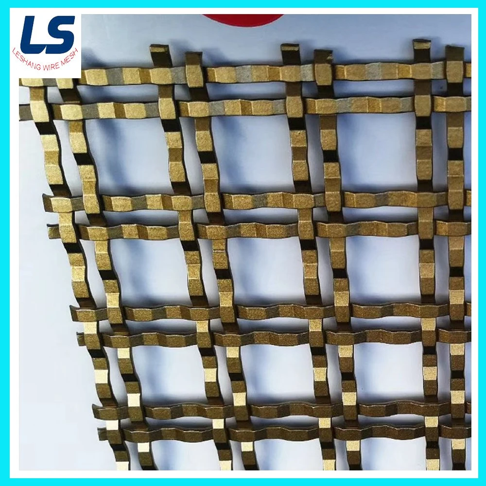 Aluminum /Stainless Steel /Brass Material Decorative Wire Mesh