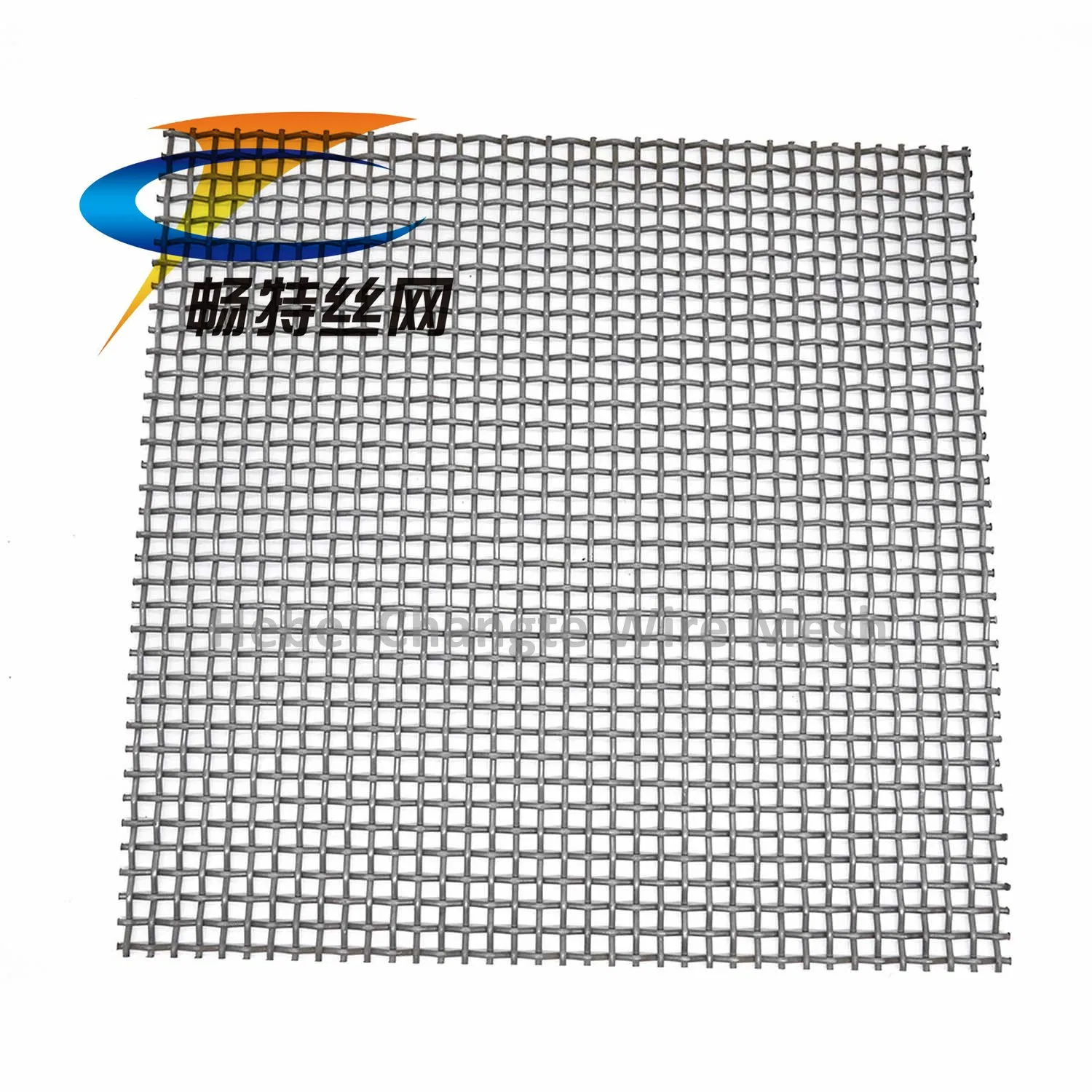Crimped Square Plain Weaving Wire Mesh