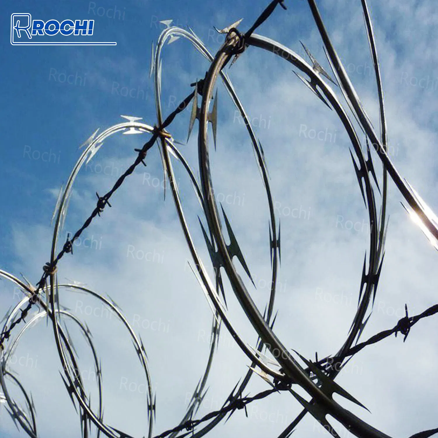 Heavy-Duty 400-Meter High-Tensile Iron Razor Barbed Wire (Industrial &amp; Large-Scale Perimeter Security)