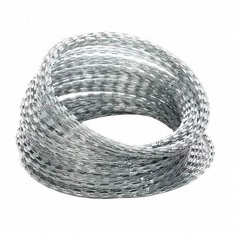High Tensile Strength Wire Concertina Wire Razor Barbed Wire