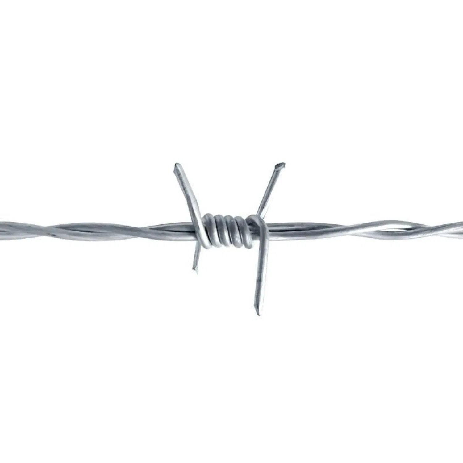 Galvanized/Stainless Steel/PVC Coated Barbed Wire for Mesh Security Fencing