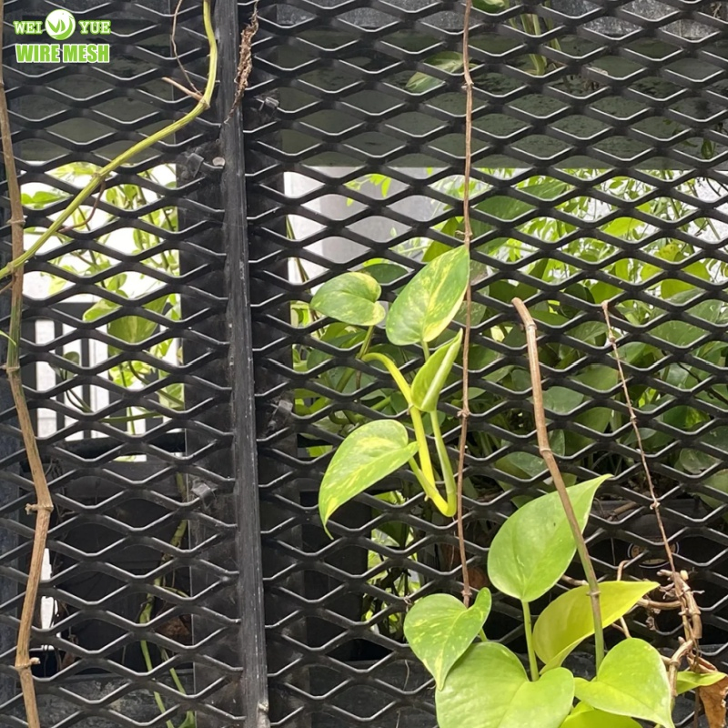 High Quality Security Flattened Aluminum Stainless Steel Copper Expanded Metal Mesh Aluminum Diamond Mesh