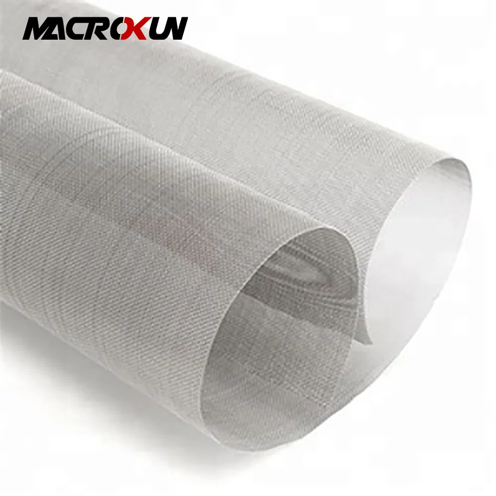 Stainless Steel Printing Screen Mesh, Fine Wire Mesh for Graphic Printing, Filter, and Industrial Sieving