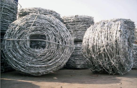 High Quality Double Strands Barbed Wire Zinc Coated