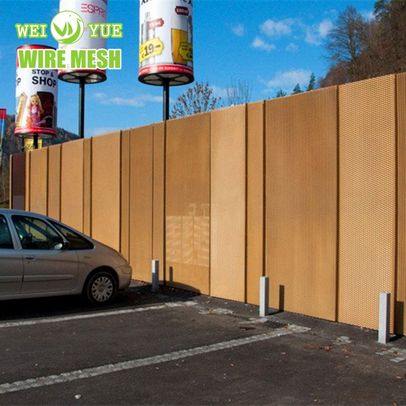 Aluminum Expanded Metal Mesh Exterior Facade Panel
