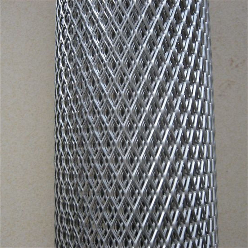 Decorative Aluminum Stainless Steel Copper Expanded Perforated Metal Diamond Wire Mesh