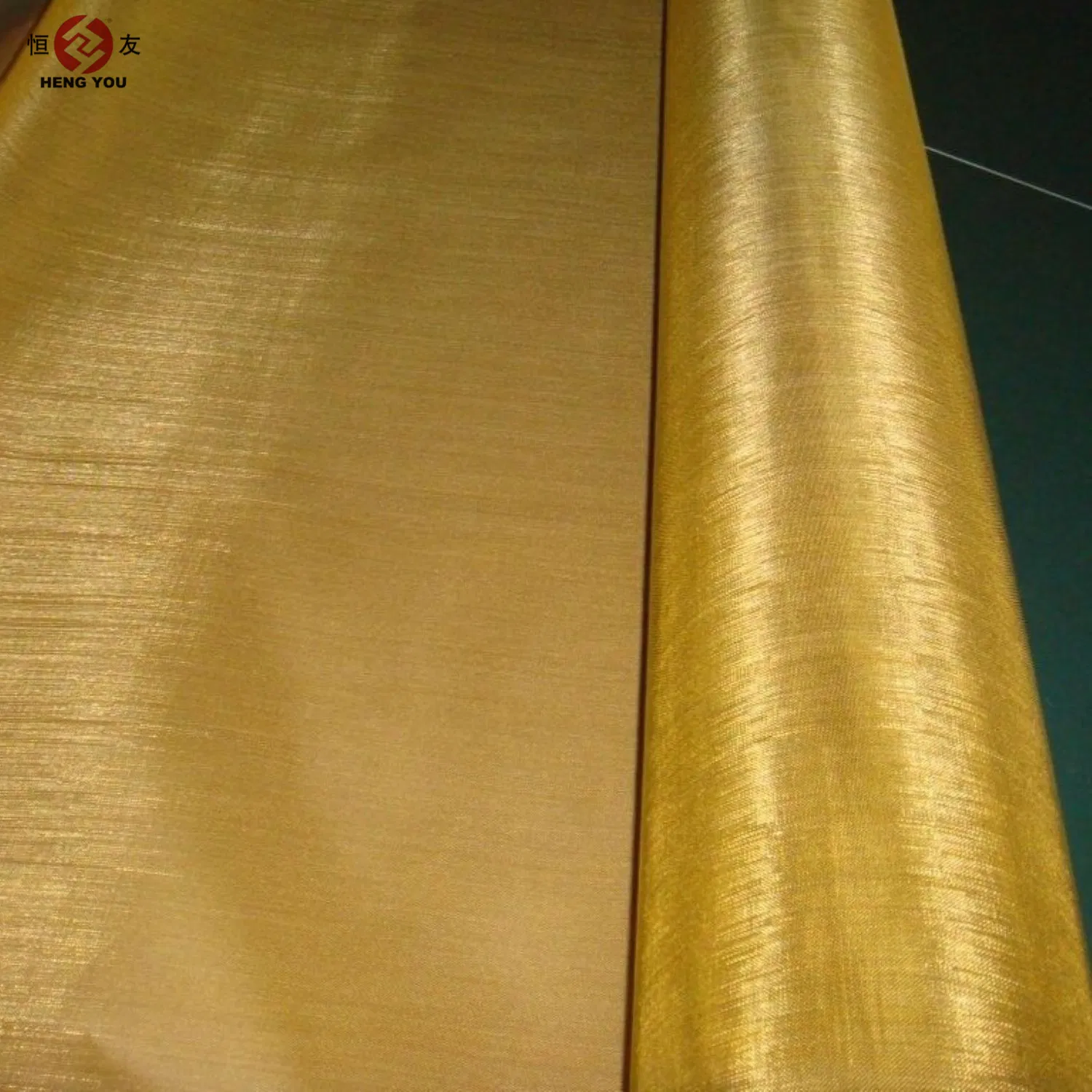 Brass Wire Mesh for Sound Insulation &amp; Acoustic Panel Decoration