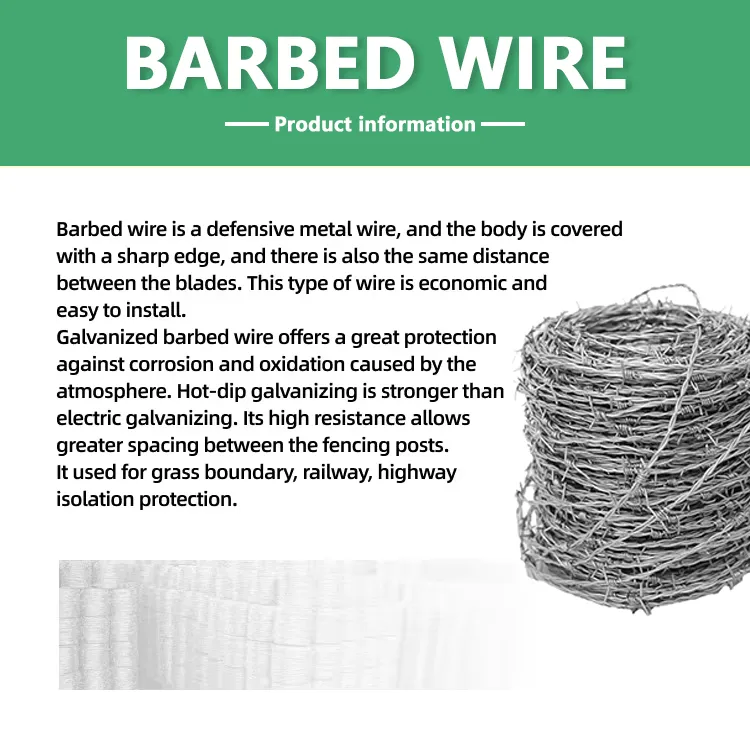 Barbed Wire Mesh Roll