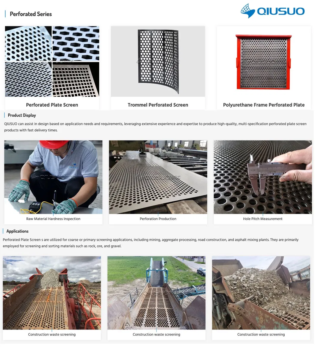 Perforated Mesh Screen