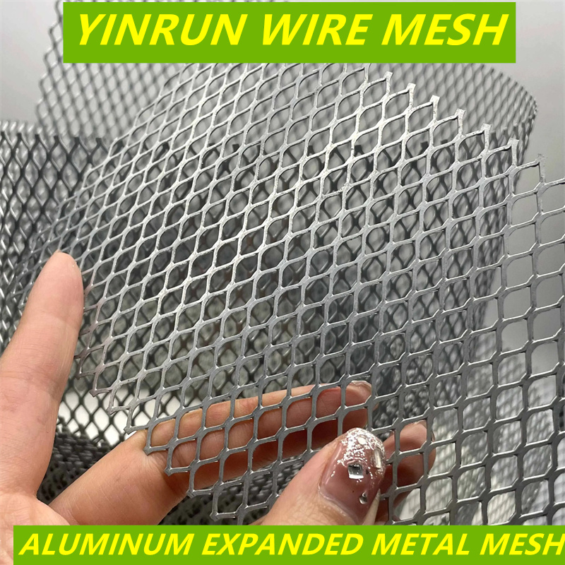 Customized Aluminum/Galvanized Expanded Metal Wire Mesh Sheet No MOQ Limited