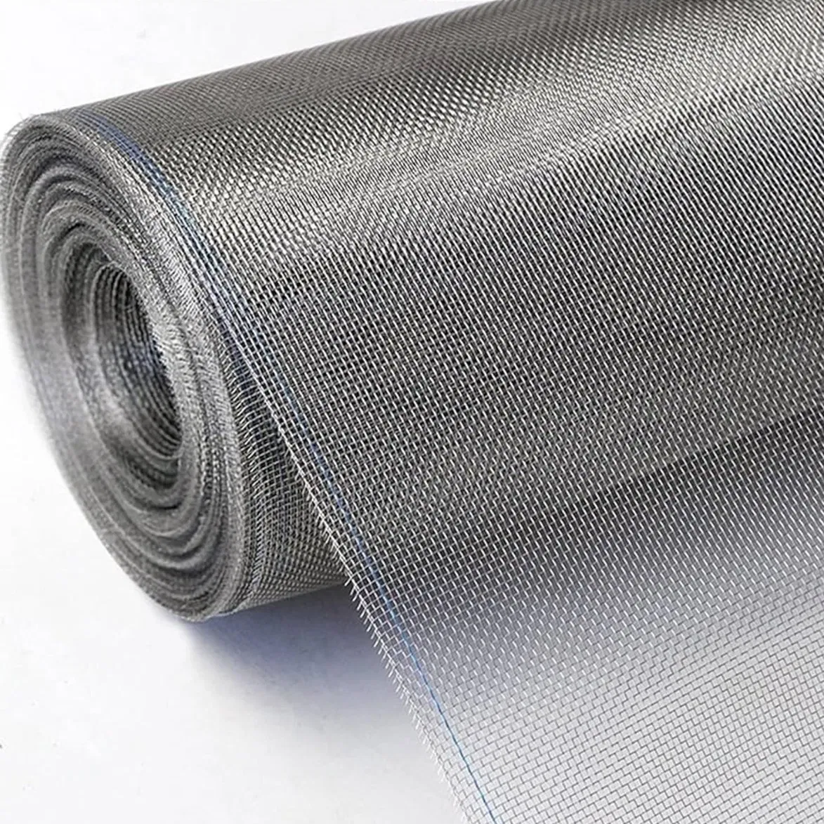 100/150/180/200 Mesh Ss 304 316 316L Stainless Steel Woven Wire Mesh