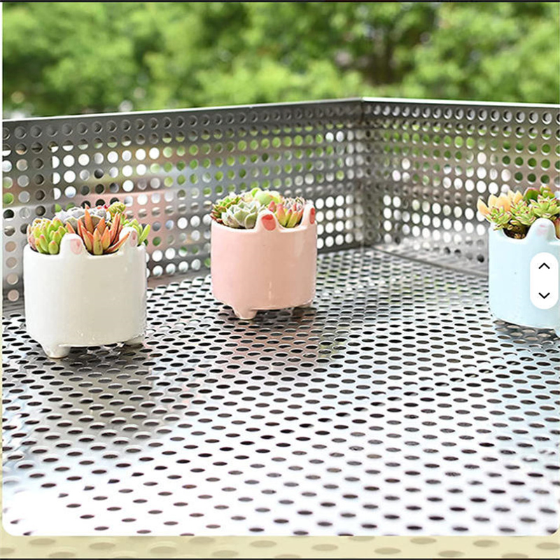 Stainless Steel 304/316 Perforated Metal Sheet Mesh with Round or Hexagonal Holes Filter Plate