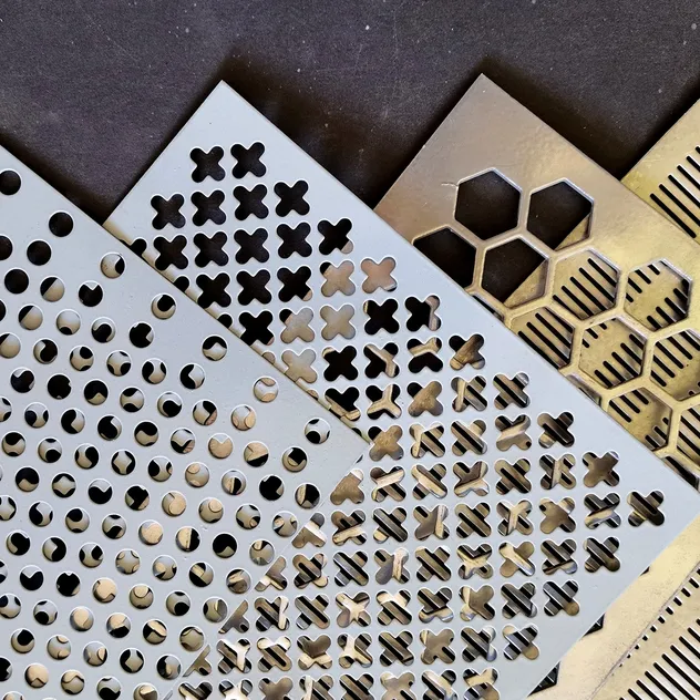 Perforated Metal Mesh Sample 2