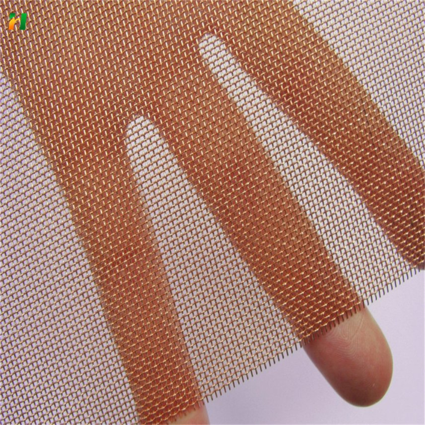 Phosphor Bronze Woven Wire Mesh Brass Wire Mesh Pure Copper Decorative Mesh Price