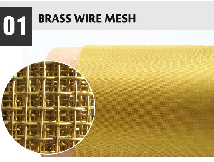 Brass Mesh Detail 1