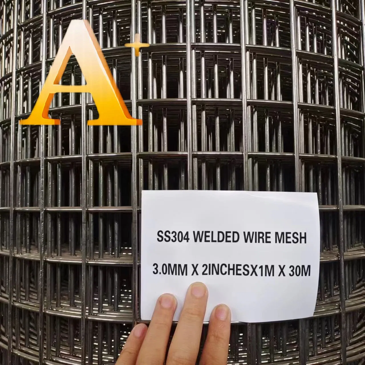 ASTM 1/8-4 Inches Galvanized PVC Coated Stainless Steel Welded Wire Mesh