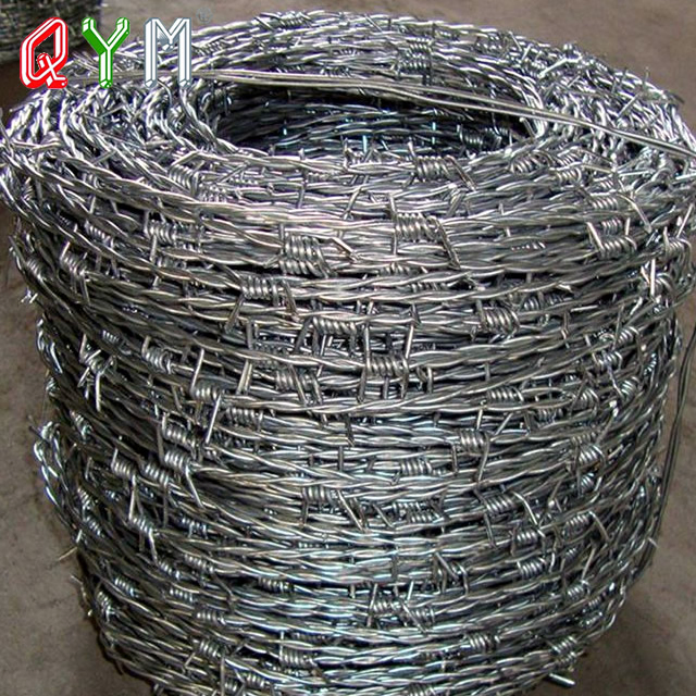 Galvanized Barbed Wire Wire Mesh Roll Fence Razor Barbed Wire Security Fence Price Per Roll