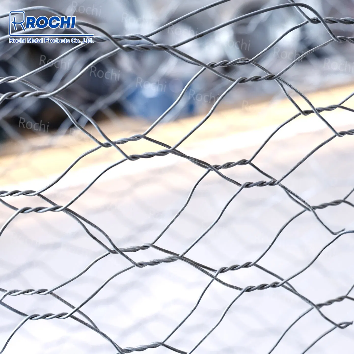 High-Precision 35× 55mm Stainless Steel Wire Precision Filtration Hexagonal Wire Mesh