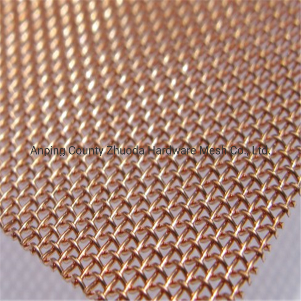 2019 China Hot Sale Phosphor Bronze Wire Mesh Copper Wire Mesh