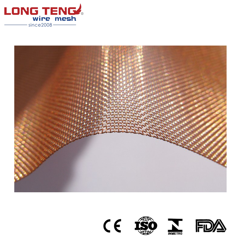 Brass Metal Mesh 100 120 150 200 80 Mesh Brass Woven Wire Mesh