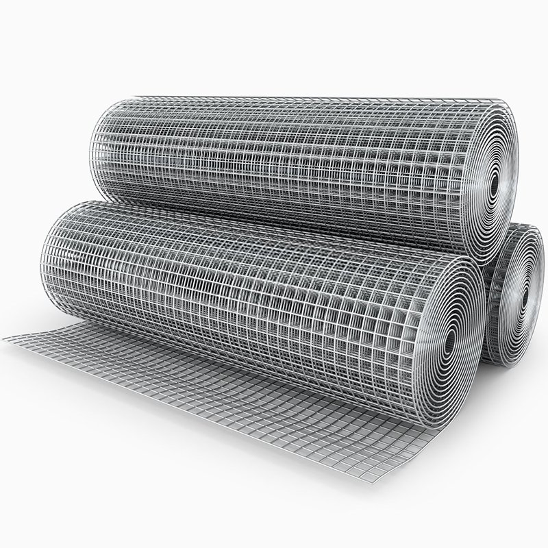 Custom Hole Size Galvanized 316L 304 Stainless Steel PVC Welded Wire Mesh Panel Roll Sheet for Construction Building