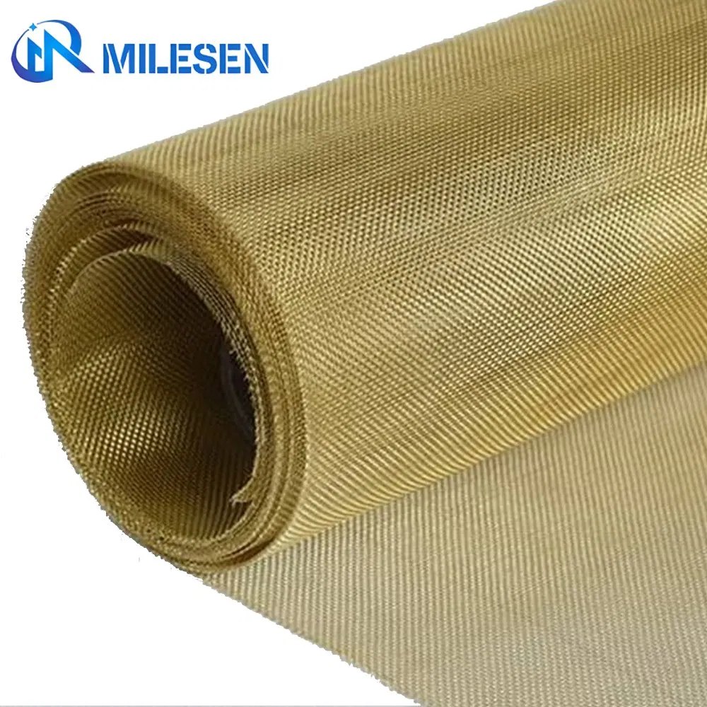 Factory Multipurpose Brass Wire Mesh Copper Mesh Phosphor Bronze Woven Wire Mesh Screen Mesh Filter Mesh