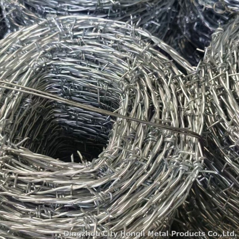 Double Twist Barbed Wire High Tensile Strength Barbed Wire