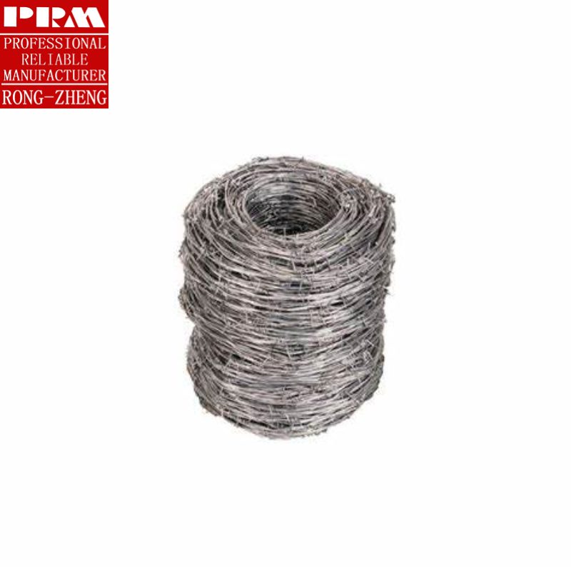 Factory Hot Sales of High-Quality Double-Strand Metal Wire Woven Barbed Wire Fence for Anti-Climbing Purposes in Prisons