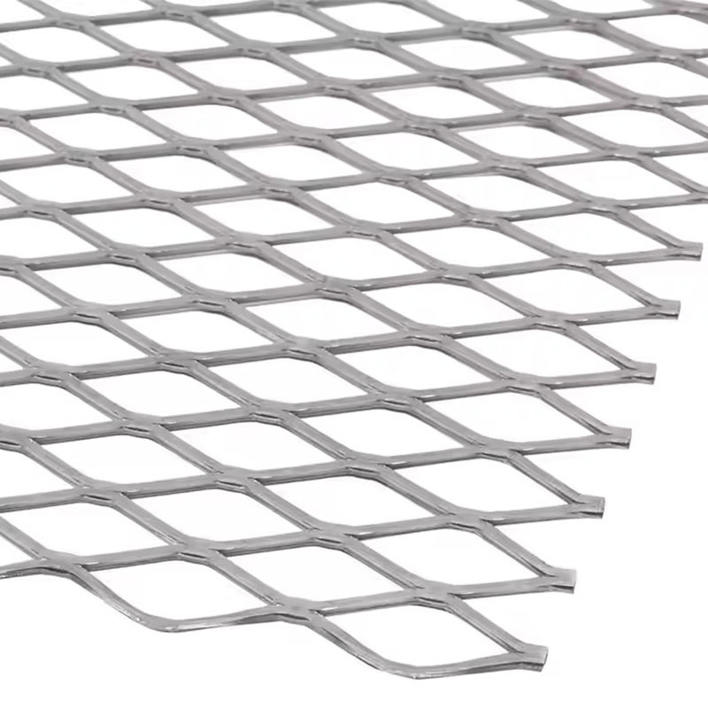 Galvanized, Stainless Steel, Aluminum Copper Expanded Metal Mesh Honeycomb Expanded Metal Decorative Panel