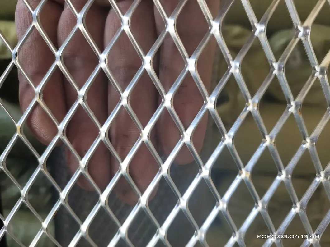 Galvanized Mesh Detail