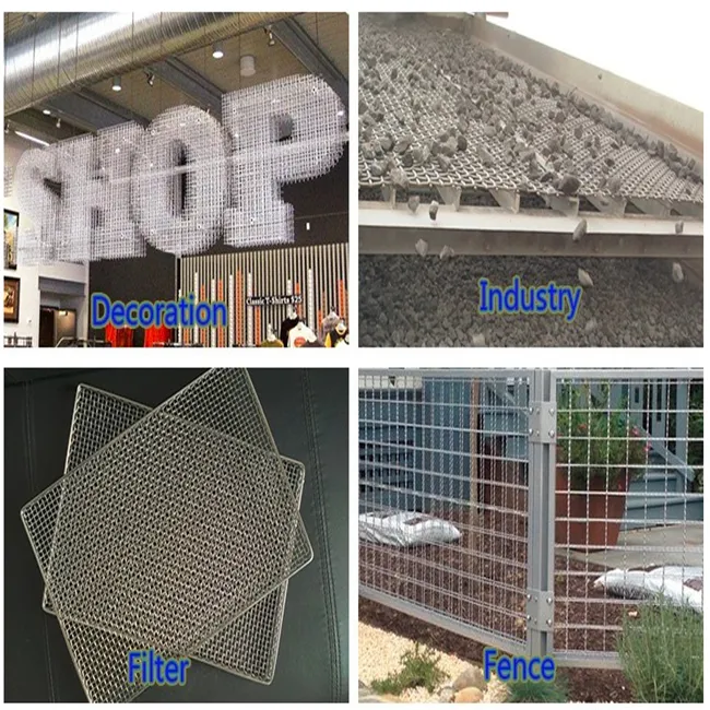Crimped Wire Mesh Application
