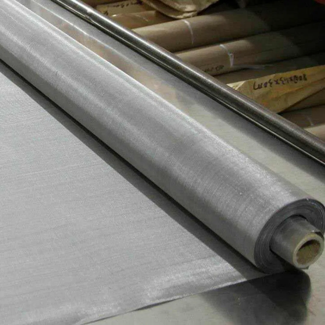 Ss 304/316 Twill Dutch Weave Stainless Steel Wire Mesh, High Strength for Precision Filtration Screens