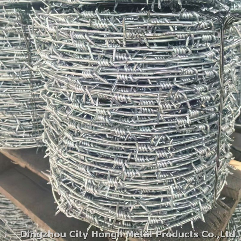 Double Twist Barbed Wire High Tensile Strength Barbed Wire