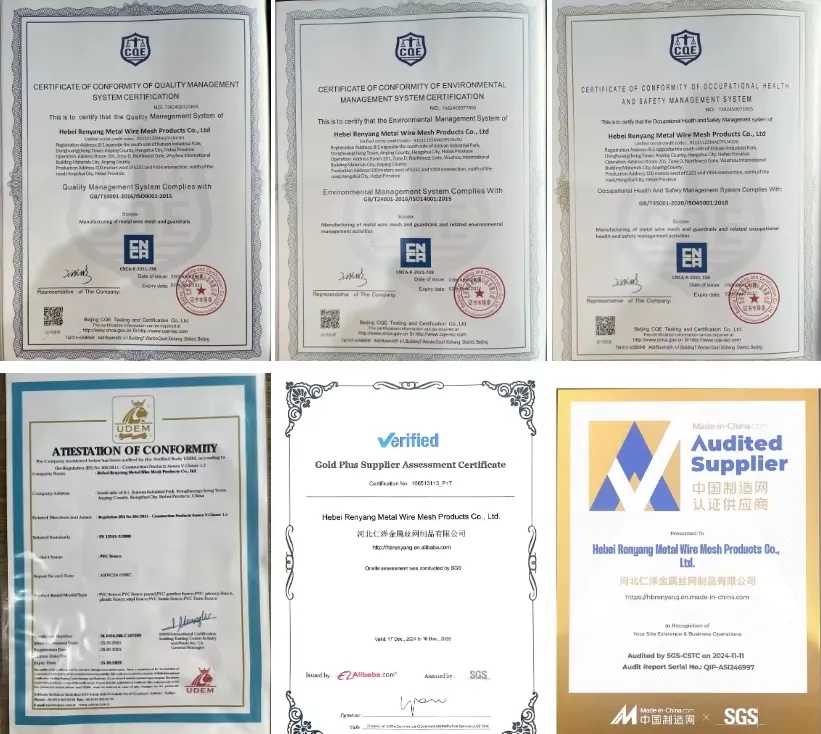 Product Certifications