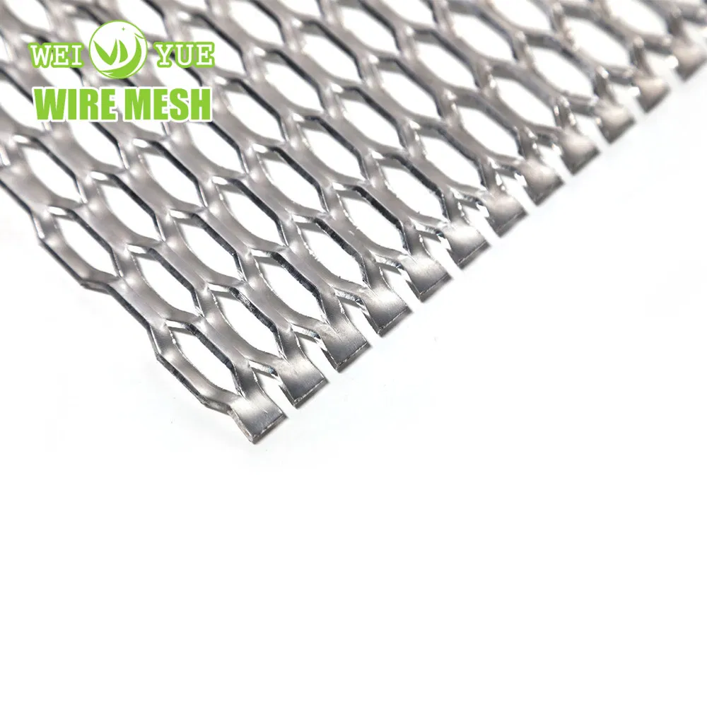 Heavy Duty Expanded Metal Sheet Mesh Steel Grating Mesh
