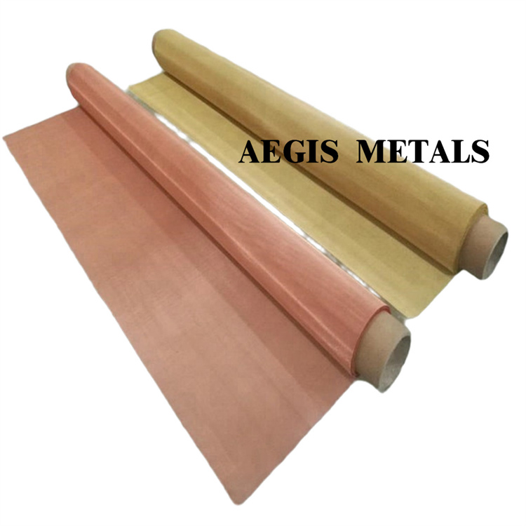 Copper/Brass/Bronze Mesh Wire Mesh 10-400 Mesh Filter Screen
