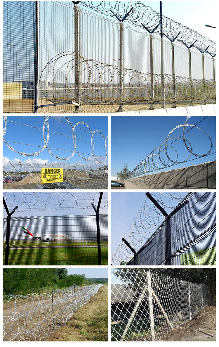 Razor Barbed Wire Installation