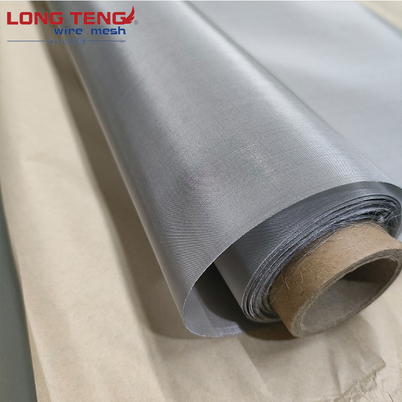 80 Micron 316 Stainless Steel Flat Pack Wire Mesh Rock Cage Speaker Cover Woven Technique for Filters