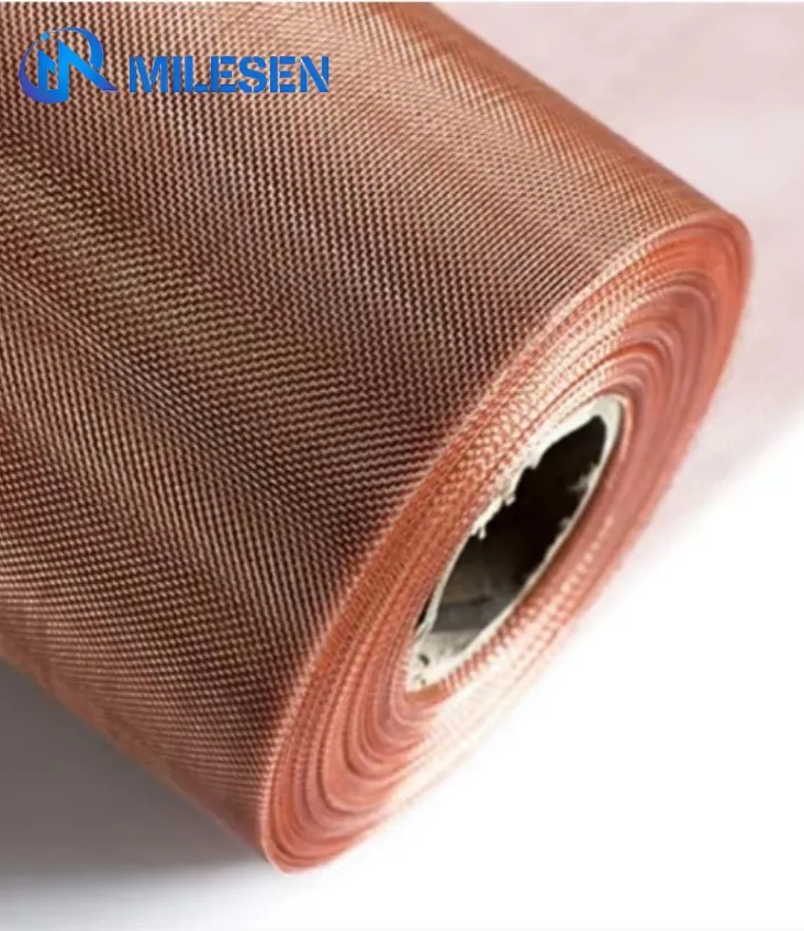 Copper Mesh Detail 2