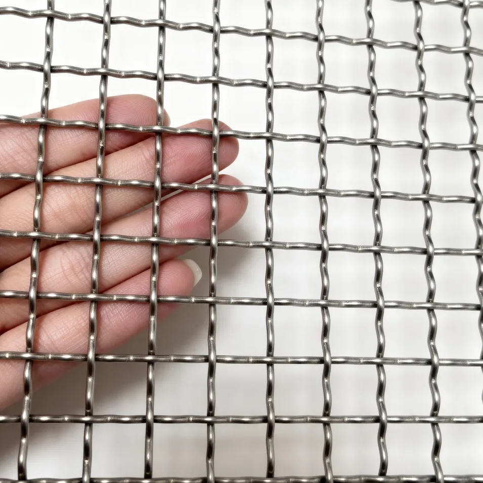 Crimped Wire Mesh Detail 2