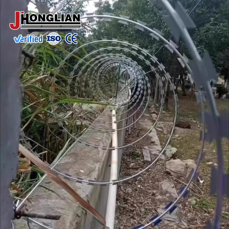 Galvanized Razor Barbed Wire Concertian Razor Wire Coil Razor Wire