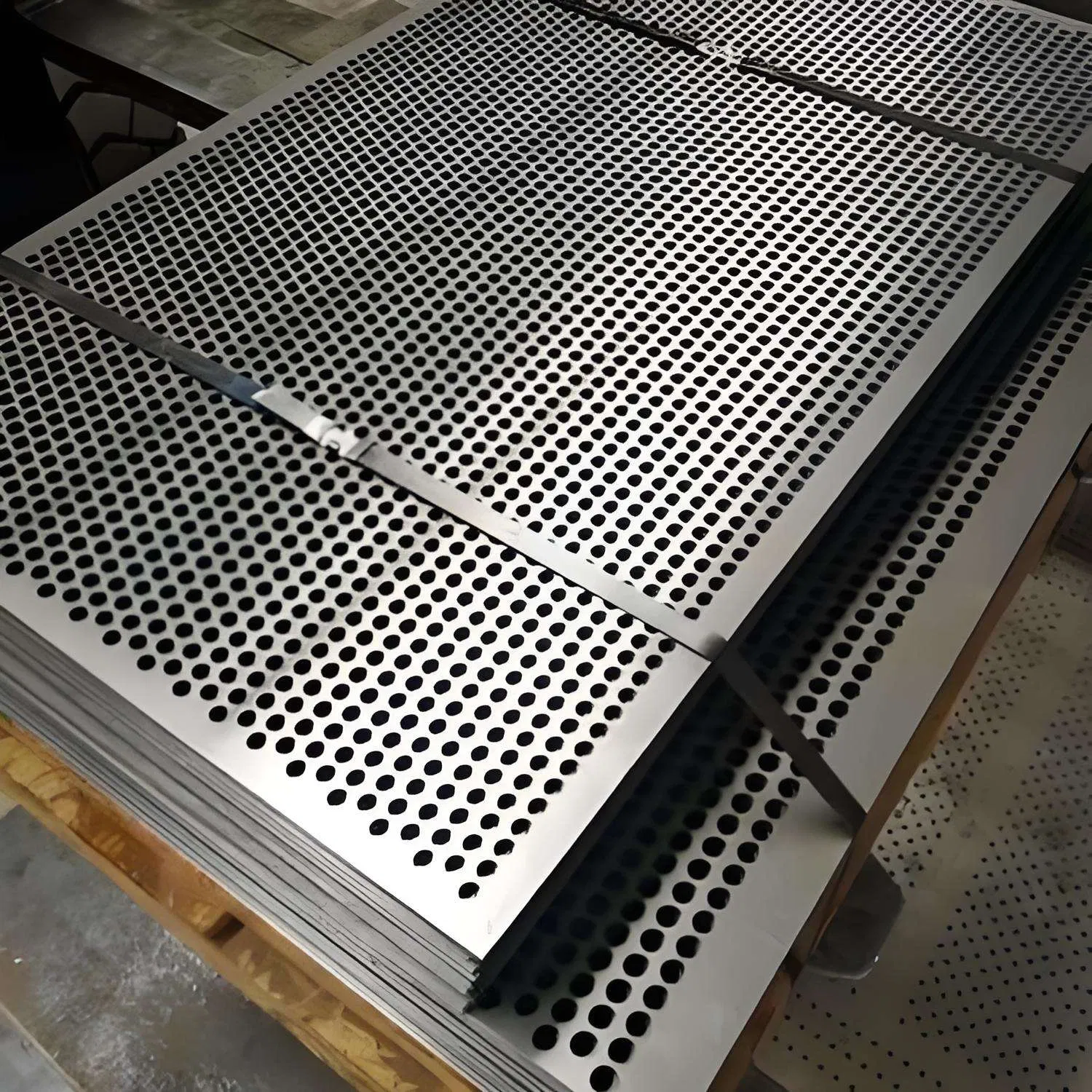 Stainless Steel Aluminum Perforated Sheets Honeycomb/Hexagonal/Circle Hole Metal Mesh for Industrial Decorative Use Screen